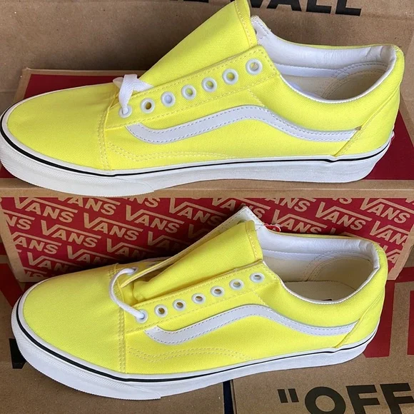 Vans Old Skool Neon Lemon Tonic/True White WMNS sneakers - Picture 3 of 16